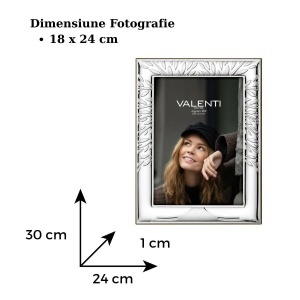 Rama Foto Argint "Diana" 18x24 cm Pomul Vietii (51037-5L)