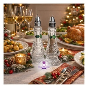Set 2 solnite sare/piper cristal Bohemia