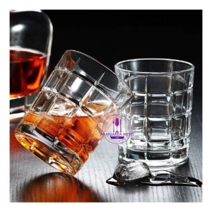 SQUARE - Pahare whisky Cristal Bohemia 320 ml (set 6 bucati) (20309-11182-320)