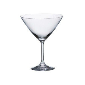 SYLVIA Set 6 pahare sticla cristalina Bohemia martini 280 ml - Img 2