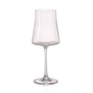 XTRA Set 6 pahare sticla cristalina whisky 350 ml - Img 3