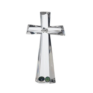 Cruce cristal Bohemia 19 cm - Img 3