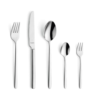 CUTE Set tacamuri inox 18/10 - 6 persoane (30 piese) - Img 2