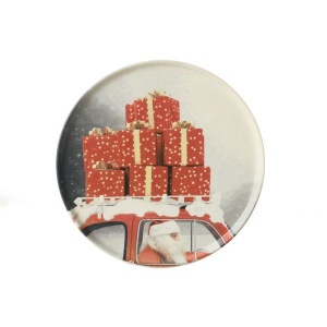 Farfurie ceramica decor "Cadouri" 21 cm - Img 2