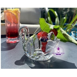 Figurina Cristal Bohemia model Lebada (92103-00001-114)