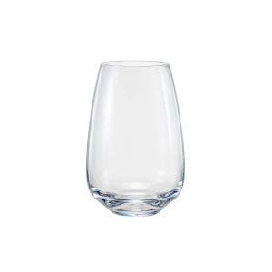 GISELLE Set 6 pahare sticla cristalina apa fara picior 450 ml - Img 4