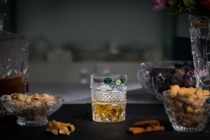 MADISON Set 6 pahare cristal Bohemia whisky 240 ml - Img 1
