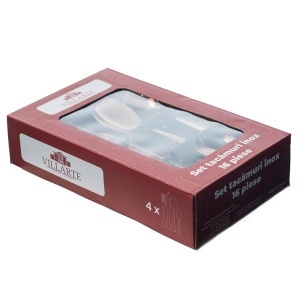 MARS Set tacamuri inox 18/0 ROSE - 4 persoane (16 piese) - Img 2