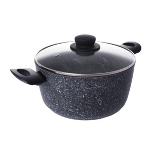 NEW GRANIT Oala cu capac 24 cm - Img 1