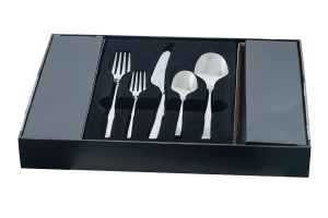 NOBU Set tacamuri inox 18/10 - 12 persoane (60 piese) - Img 3
