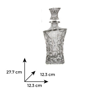 PATRIOT - Decanter whisky Cristal Bohemia 700 ml (48013-47610-070)