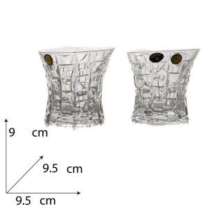 PATRIOT Set 6 pahare cristal Bohemia whisky 200 ml - Img 3