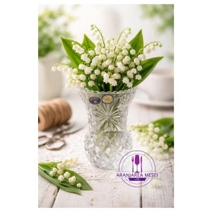 Vaza cristal Bohemia 10 cm (65800)