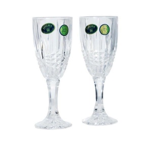 VIBES Set 6 pahare cristal Bohemia lichior 50 ml - Img 3