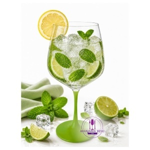 AMSTERDAM Set 4 pahare sticla cristalina Bohemia Gin Tonic 580 ml (GIN580) 