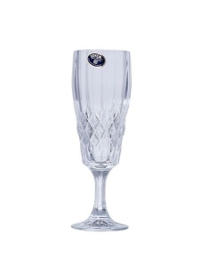 ANGELA Set 6 pahare cristal Bohemia sampanie 160 ml - Img 2