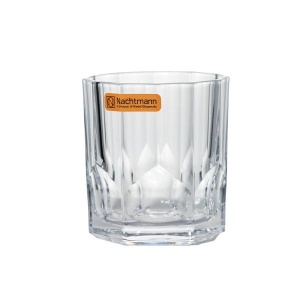 ASPEN Set 4 pahare sticla cristalina whisky 320 ml - Img 2