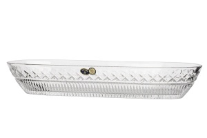 Bol dreptunghiular cristal Bohemia 39.5 cm