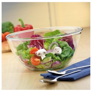 Bol salata sticla termorezistenta 2.5 l - Img 1
