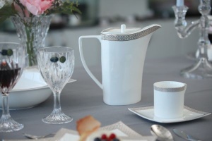 BRIXTON Set 6 pahare cristal Bohemia apa 350 ml - Img 7