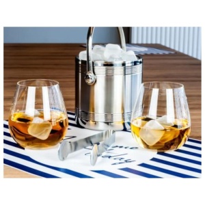 COLUMBA Set 6 pahare sticla cristalina whisky 380 ml - Img 9