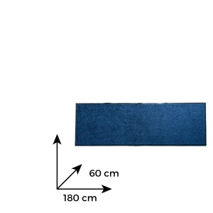 Covor intrare ALBASTRU poliamida 60*180 cm WASH&CLEAN - Img 3