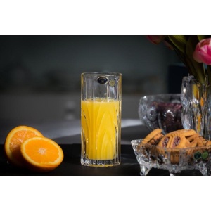 ELISE Set 6 pahare cristal Bohemia apa 350 ml - Img 1