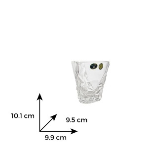 ESKYMOS Set 6 pahare cristal Bohemia whisky 270 ml (09305) - Img 4