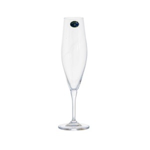 GAVIA - Pahare sampanie flute sticla cristalina Bohemia 220 ml (set 6 pahare) (91L-1SI97-220) 