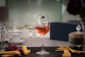 GISELLE Set 6 pahare sticla cristalina vin 455 ml - Img 3
