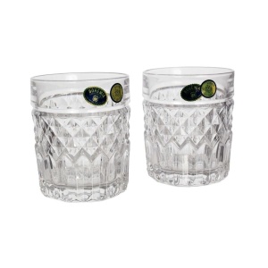 HARRY Set 6 pahare cristal Bohemia whisky 320 ml - Img 4