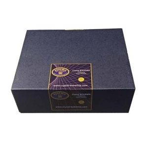 LONDON Set 6 pahare cristal Bohemia cognac 250 ml - Img 6