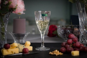 LONDON Set 6 pahare cristal Bohemia vin 320 ml - Img 3