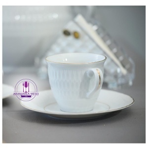 MINERVA Serviciu ceai portelan 6 persoane 220 ml - Img 5