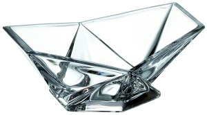 ORIGAMI Bol sticla cristalina Bohemia 15.5 cm
