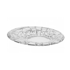 PATRIOT Set 6 platouri tort cristal Bohemia 19 cm - Img 2