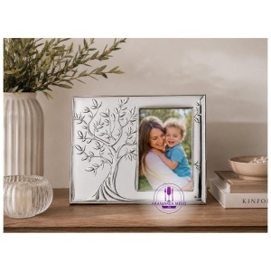 Rama Foto Argint 10x15 cm "Pomul Vietii"