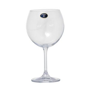 SYLVIA Set 6 pahare sticla cristalina Bohemia vin rosu balon 460 ml