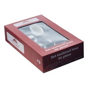 VENUS Set tacamuri inox 18/0 - 6 persoane (24 piese) - Img 2