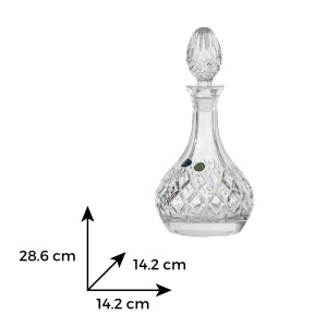 ANGELA Decantor cristal Bohemia lichior 750 ml - Img 3