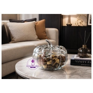 Bomboniera cristal Bohemia decor "Dovleac"