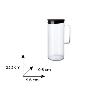 Carafa Simax FRIDGE 1.25 L cu capac - Img 3
