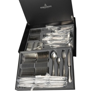 CHIPPENDALE Set tacamuri inox 18/10 - 12 persoane (72 piese) - Img 7