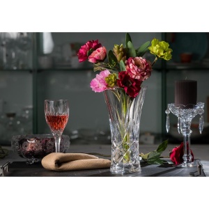 CHRISTIE Vaza cristal Bohemia evazata 30.5 cm