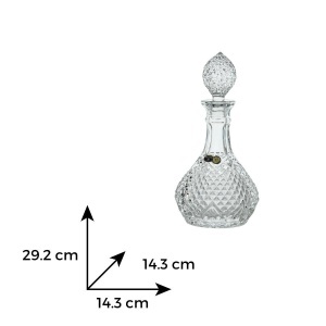 DAPHNE - Decanter Cristal Bohemia sherry 750 ml (40700-02000-075)