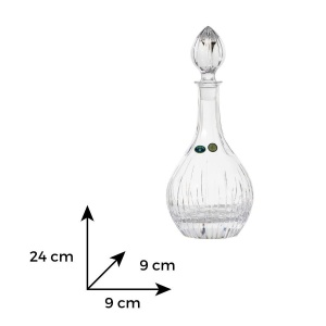 Decantor cristal Bohemia vin 1000 ml - Img 2