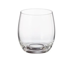 MERGUS Set 6 pahare sticla cristalina Bohemia whisky 410 ml - Img 2