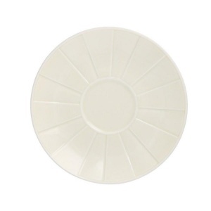 OCTAVIA VANILLA - Serviciu de ceai/cafea portelan (6 persoane - 12 piese) (OVSC-12) 