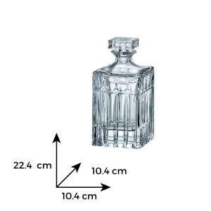 PAUL - Decanter whisky Cristal Bohemia 1000 ml (48310-38700-100)
