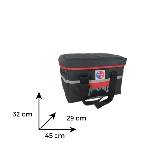 PROFESSIONAL Geanta termoizolanta livrare cutii meniuri 45*29*32 cm - Img 4